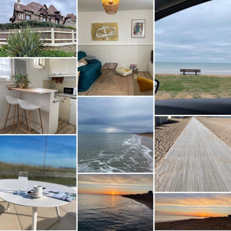Seashore Hideaway Studio Hermanville-sur-Mer Exterior foto