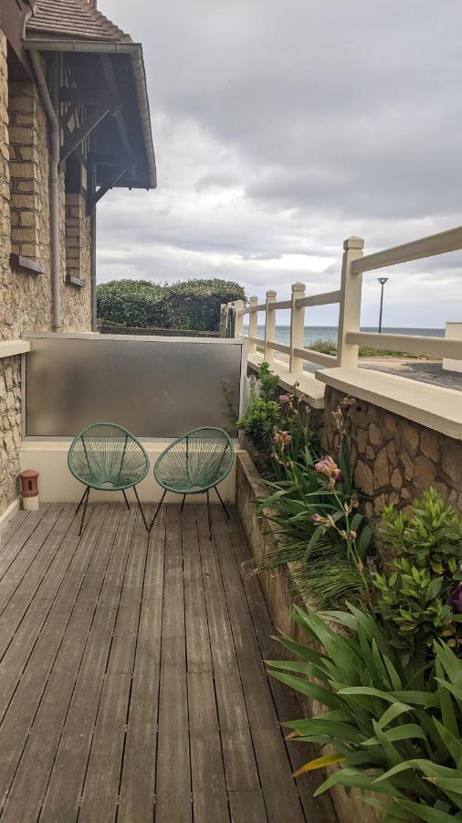 Seashore Hideaway Studio Hermanville-sur-Mer Exterior foto